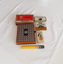 6 boites cigares vides vintage