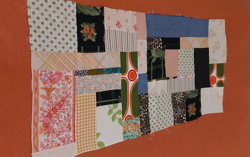 Coupon tissu patchwork couture - patchwork,