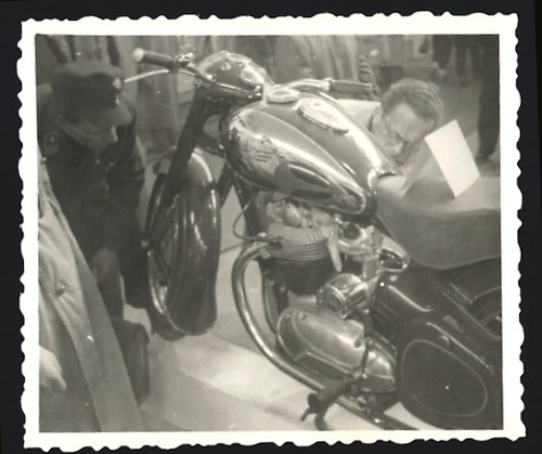 Photographie moto jawa ohc - moto,
