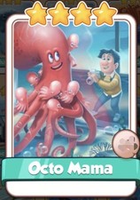 X1 Octo Mama - Aquarium Trip Set - Coin Master Cards