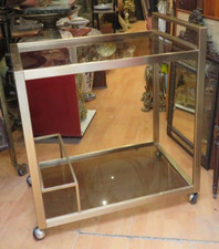 ancienne table bar roulante en