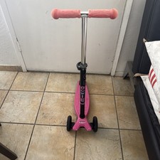 Original MICRO Maxi Pink Adjustable 3-wheel Kickboard Scooter (5-12 yrs) EX