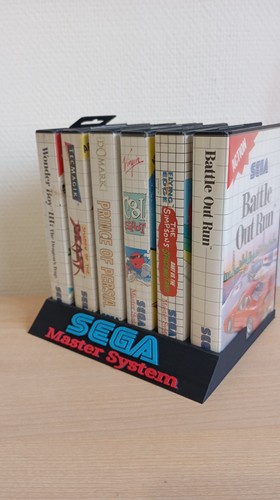Présentoir pour jeux sega - jeux,