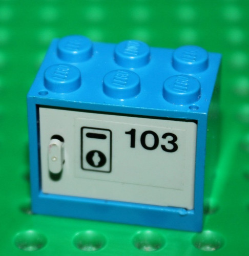 Lego container cupboard - container,