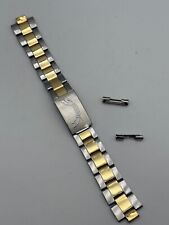 shark 17mm acc-gold steel gold plated bracelet steel bracelet rare