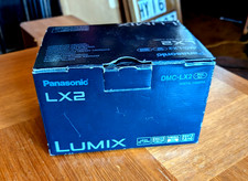 Panasonic Lumix DMC-LX2 Digital Camera LEICA Boxed  DISC MANUAL ORIGINAL RECEIPT
