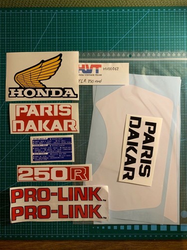 Honda xlr 250 paris dakar - honda,