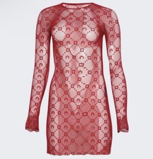 MARINE SERRE MOONOGRAM MESH