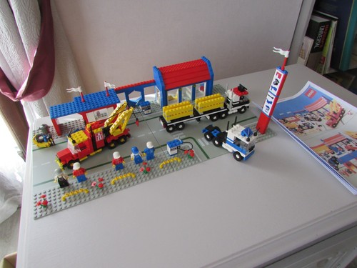 Lego vintage 6393 big rig - big, stop