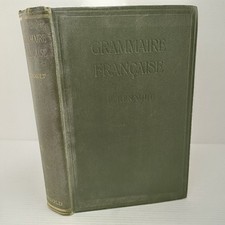 Grammaire Francaise A L'usage Des Anglais E. Renault c1926 Beginner Teaching