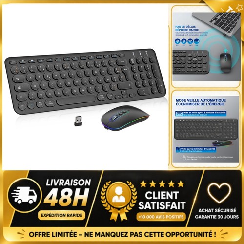 Clavier souris sans fil - clavier,