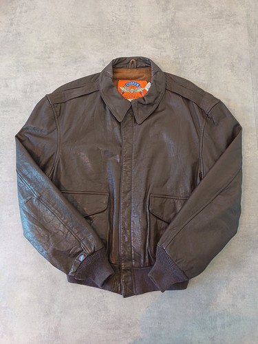 Blouson cuir aviateur - en,