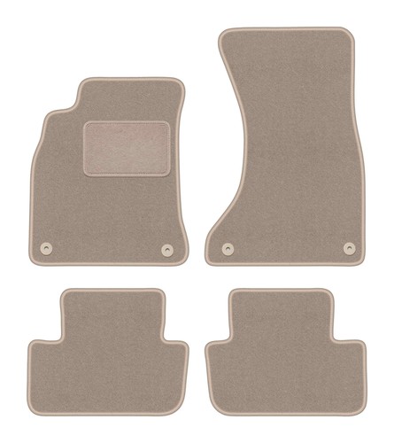Tapis sol velours beige - sol,