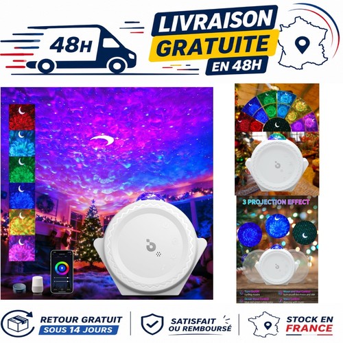 Projecteur ciel étoilé wifi - ciel,