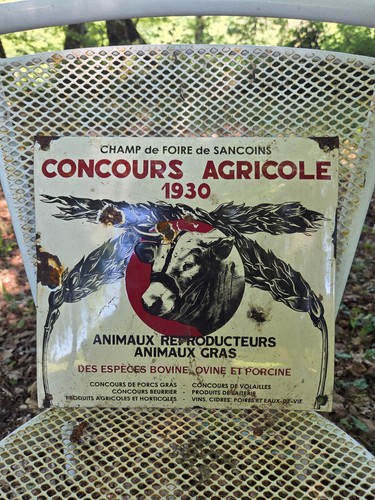 Plaque émaillée concours - émaillée,