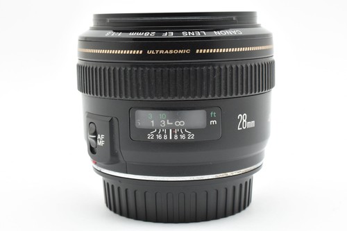 Canon 28mm f 1 - 5, f/1.8
