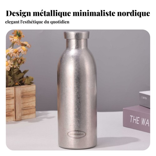 Bouteille isotherme inox
