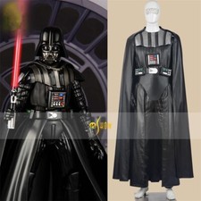 Star Wars The Force Awakens Darth Vader Cosplay Halloween Costume Outfit Uniform