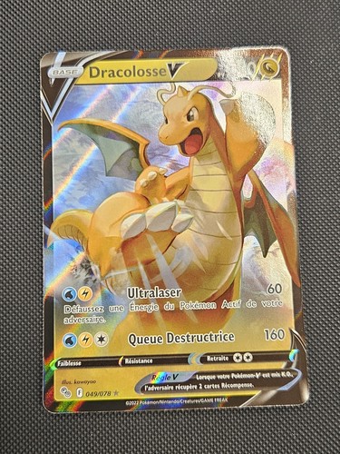 Carte pokémon dracolosse - carte,