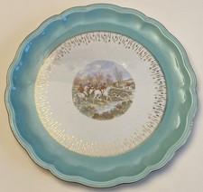 Ancien plateau rond décor