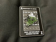 DEA TUCSON ARIZONA DISTRICT OFFICE TASK FORCE 2 CHALLENGE  COIN