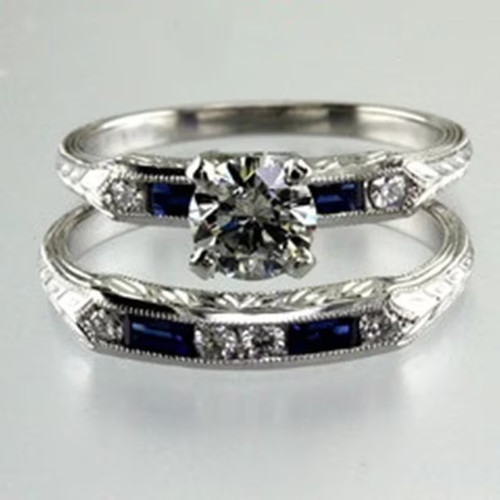 Bague fiançailles en or - de,