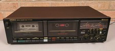 Optonica RT-5050 Dual Cassette Stereo Deck Tape Player Vintage 