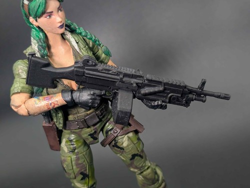 Scale printed m249 - 3d,