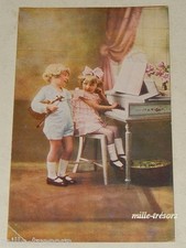 Carte postale Fantaisie publicitaire Chocolat L'AIGLON - modèle 2