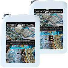Geodeart Résine Époxy Clair Epoxydharz Épais Geode Type Epoxy Résine 3,0kg