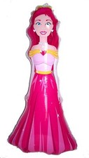PRINCESS WITH TIARA 36 INCH