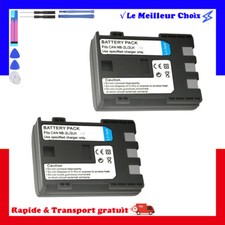 2x Batterie NB-2LH NB-2L 7.4V