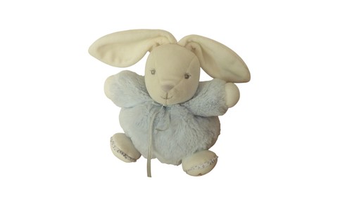 Peluche lapin perle bleu - -,
