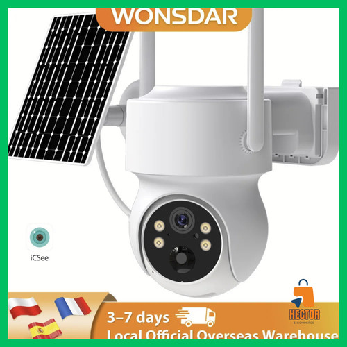 Wonsdar caméra ip solaire - caméra,