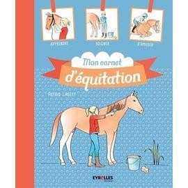 Livre mon carnet équitation - mon,
