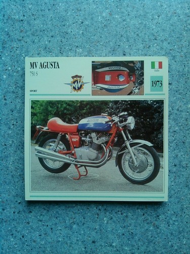 Fiche moto italie agusta - fiche,