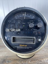 Vintage Weltron 2001 8 Track Player Radio White Space Ball AM/FM Radio For Parts