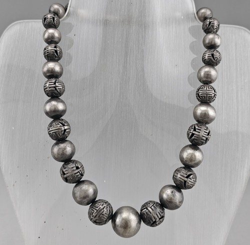 Ancien collier perles en - collier,