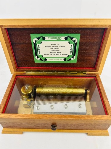 Thorens note music - thorens, box