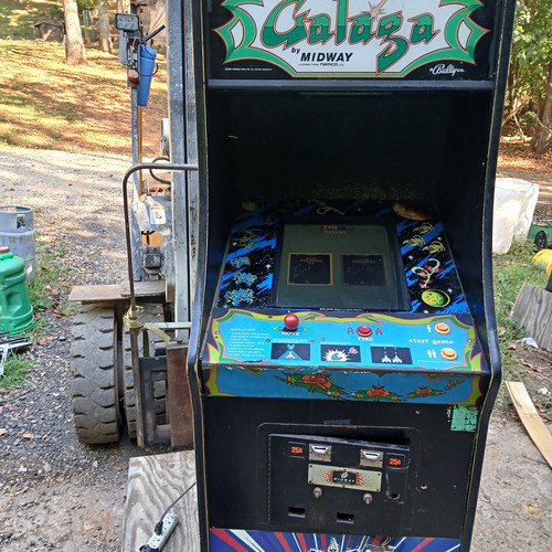 Midway galaga original upright - midway,