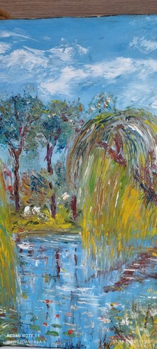 Tableau sur huile toile 60 - ,, x