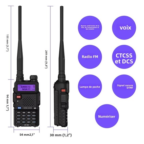 Talkie walkie chasse - chasse, baofeng