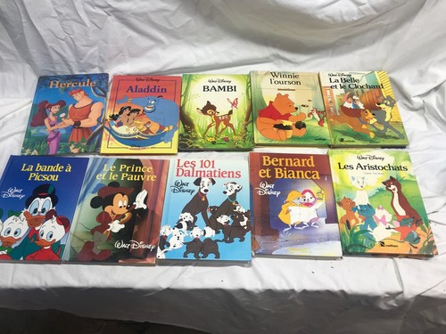 Lot livres walt - disney, a