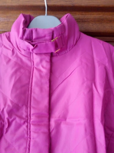 Parka coloris framboise taille - parka,