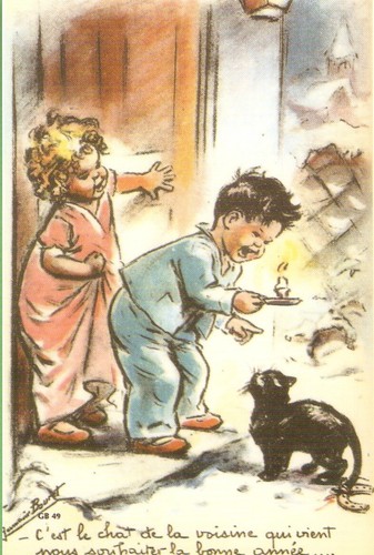 Germaine bouret carte postale - germaine,