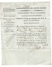 Touzac, Charente: Document du