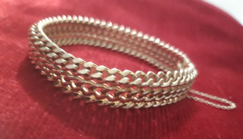 Bracelet plaque carats - bracelet, 18
