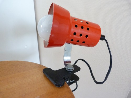 Spot pince métal orange - spot,