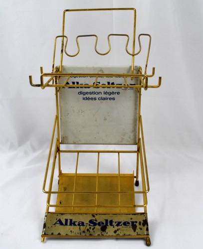 Ancien presentoir publicitaire - ancien,