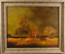 Ancienne huile sur toile